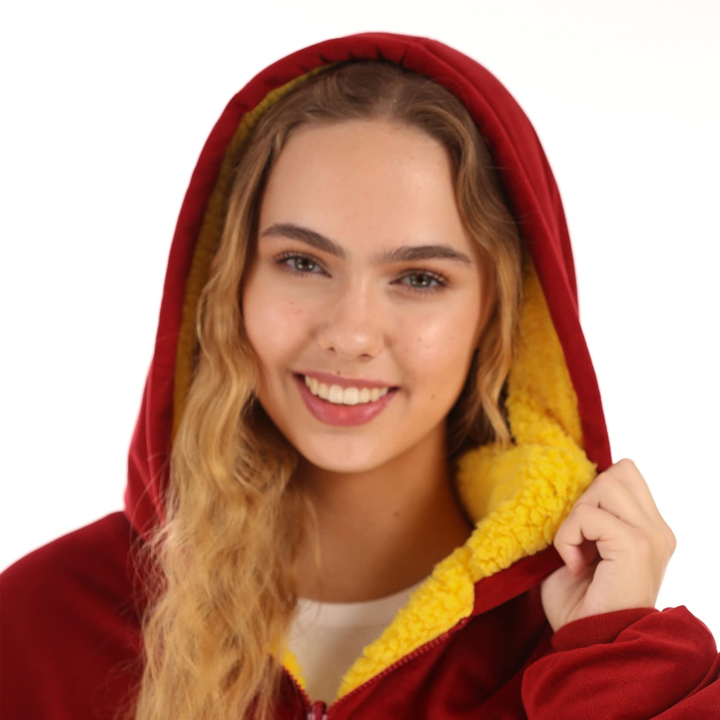 THE COMFY Original Quarter-Zip | University of Southern California Logo & Insignia | Oversized Microfiber & Sherpa Wearable Blanket with Zipper, Seen On Shark Tank, One Size Fits All